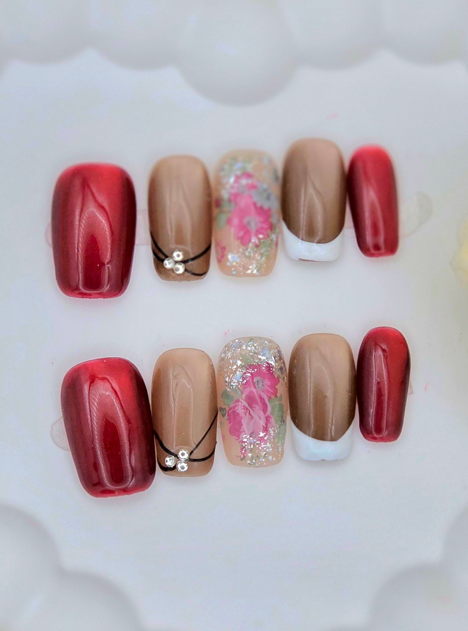 $4.99 Mystery Nail Set – Handmade Gel Nails (Your Size)